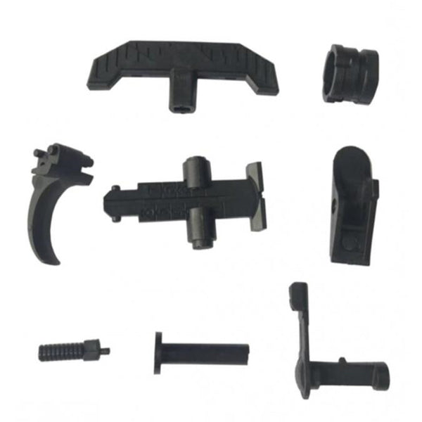 RX AKM47 gel ball  blaster full black replace accessories