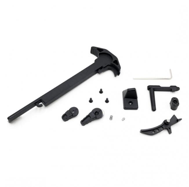 JG SLR receiver replace full metal parts set charge handle trigger magazine release