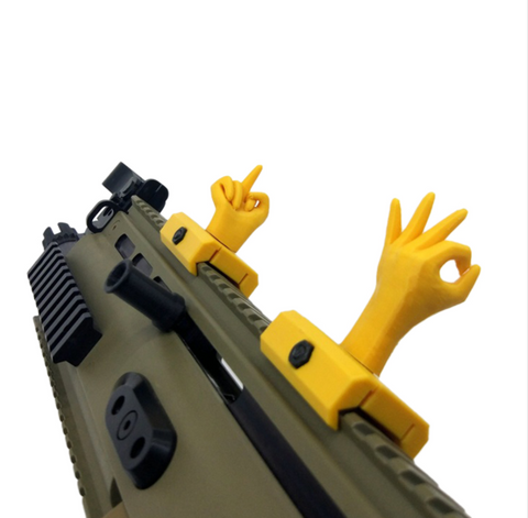 DK plastic gel blaster aim sight