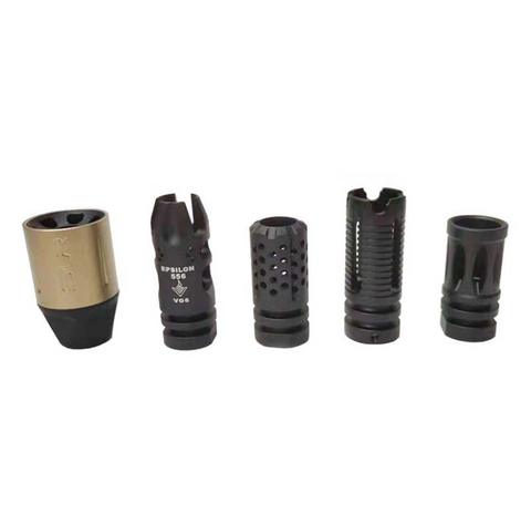 SLR full metal flash hider 14mm threaded flash hider
