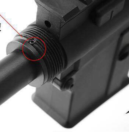 Full metal Gel blaster receiver adaptor outer barrel adaptor
