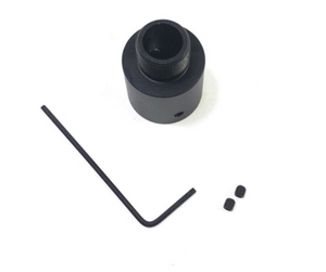 Full metal outer barrel convert adaptor 19mm convert to 14mm threaded /14mm to 19mm