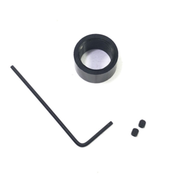 Full metal outer barrel convert adaptor 19mm convert to 14mm threaded /14mm to 19mm