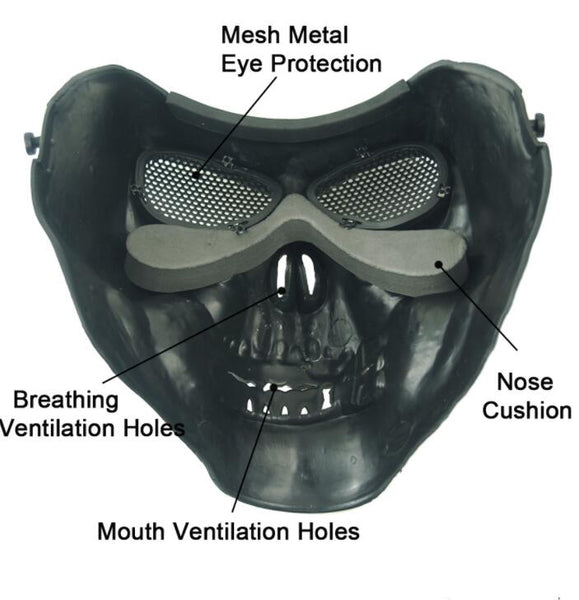 Tactical mask gel blaster game mask