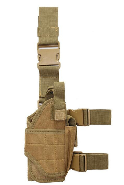 Tactical leg bag handgun bag