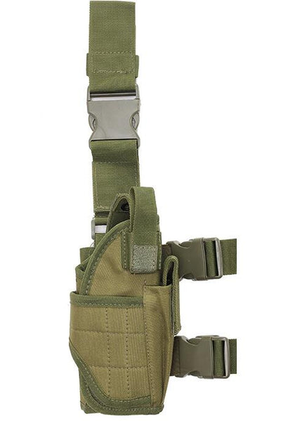 Tactical leg bag handgun bag