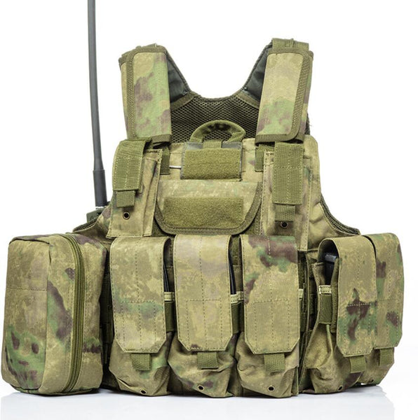 Tactical vest molle system