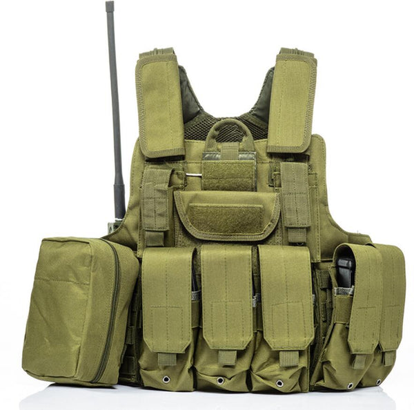 Tactical vest molle system