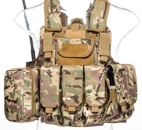 Tactical vest molle system