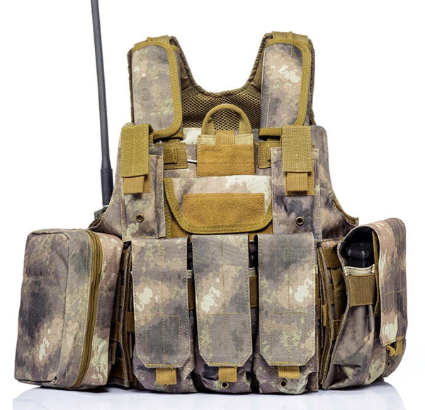 Tactical vest molle system