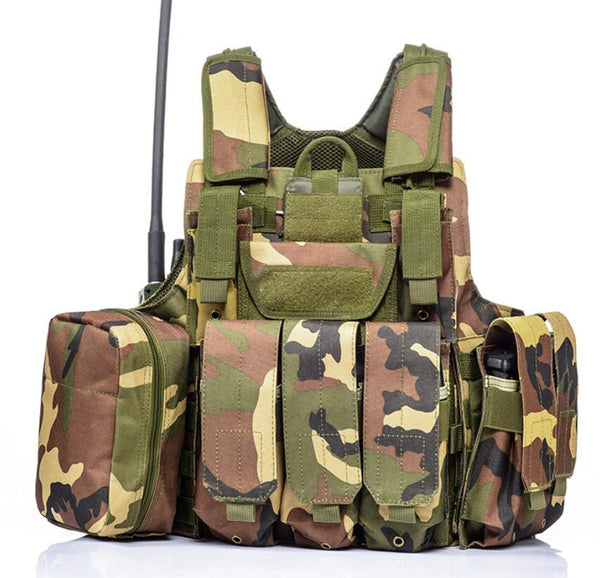 Tactical vest molle system