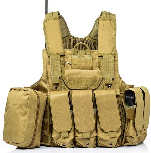 Tactical vest molle system