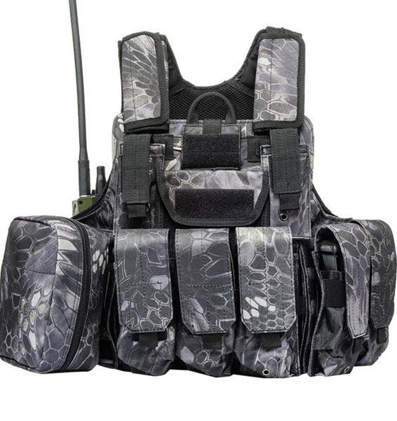 Tactical vest molle system