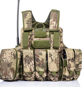 Tactical vest molle system