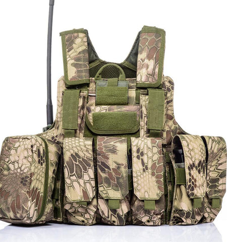 Tactical vest molle system