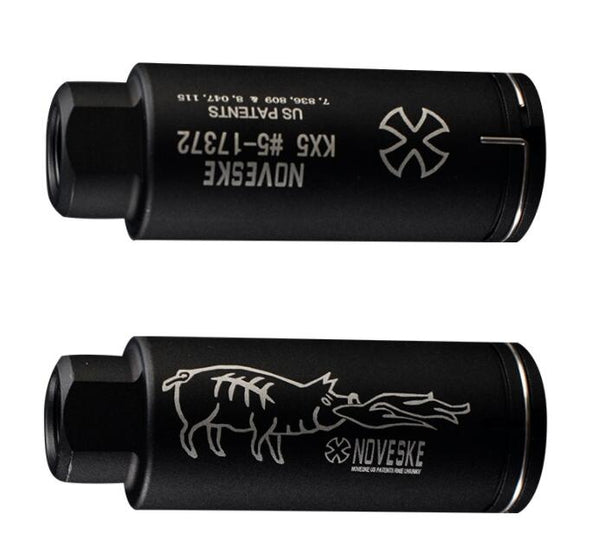 14mm threaded full metal silencer