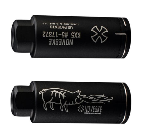 14mm threaded full metal silencer