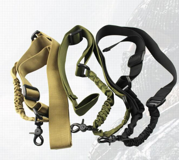 Nylon single point tactical gun sling