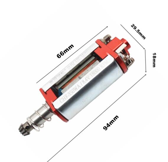 Chihai motor CHF-350WA  DC 8.4V 18000RPM High torqu Slim Long Shaft AEG Motor for Airsoft Electric Gun