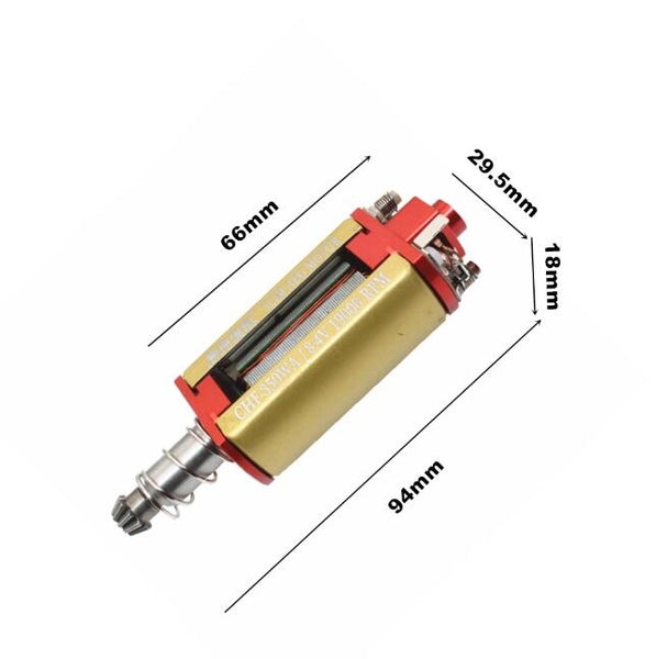 Chihai CHF-350WA DC 8.4V 19000RPM High speed Slim Long Shaft AEG Motor for Airsoft Electric Gun AEG