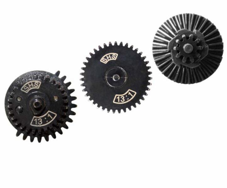 SHS 13:1/16:1/18:1/16:1/32:1/100:200/100:300 steel cut gear for AEG v2/v3 gearbox