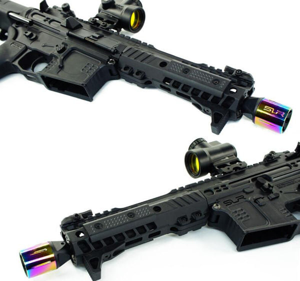 SLR full metal flash hider for gel blaster upgrade 3color avaliable