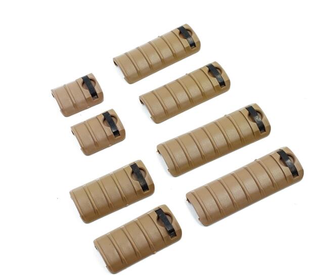 8PC full nylon fishbone handguard protective kit