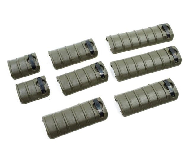 8PC full nylon fishbone handguard protective kit