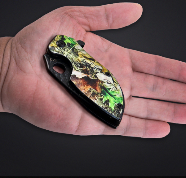 Tactical knife hunting knife leaf modle knife