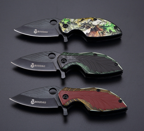 Tactical knife hunting knife leaf modle knife