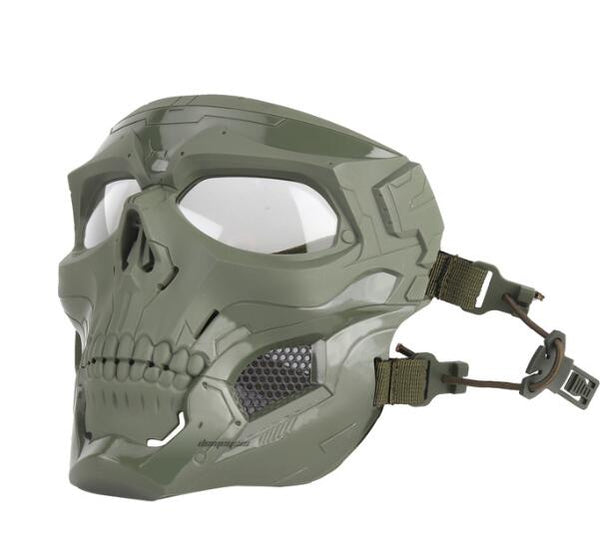 Tactical Masks Paintball gel blaster  Outdoor Shooting Skull Mask Full Face Safety Airsoft Paintball Tactical Masks