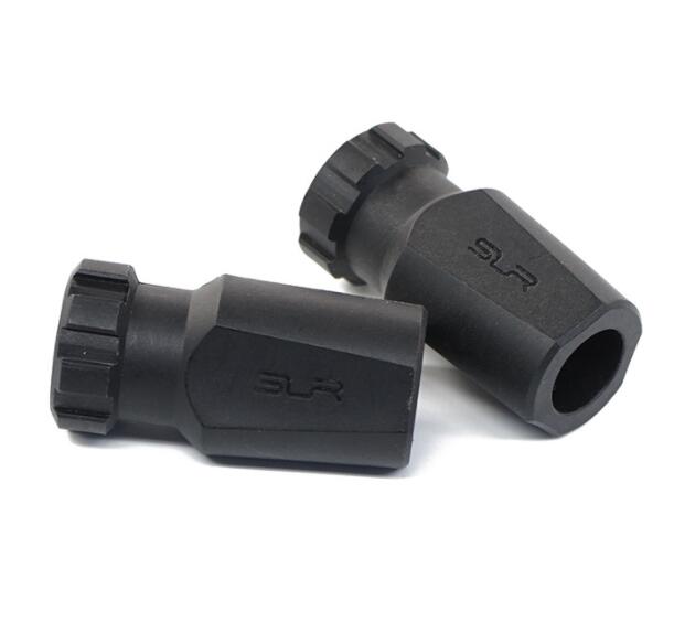 Full nylon flash hider for SLR Gel blaster upgrade 14mm threaded