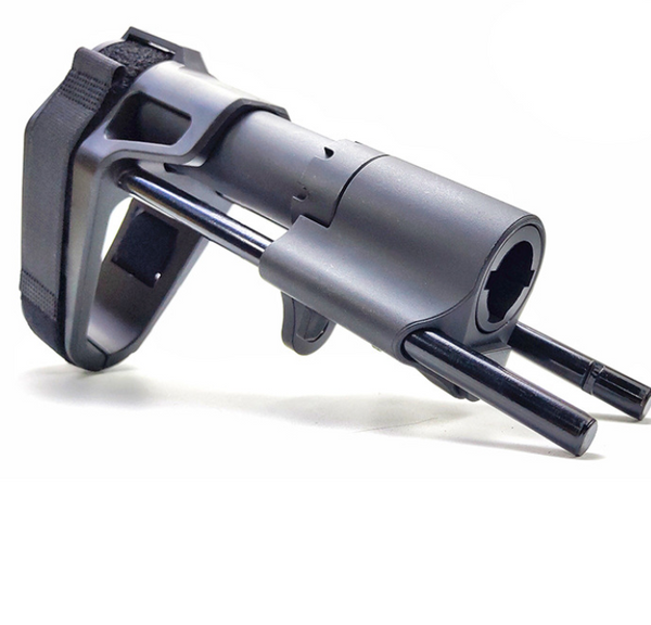 PDW full nylon+metal ring adaptor stock for gel blaster/airsoft upgrade