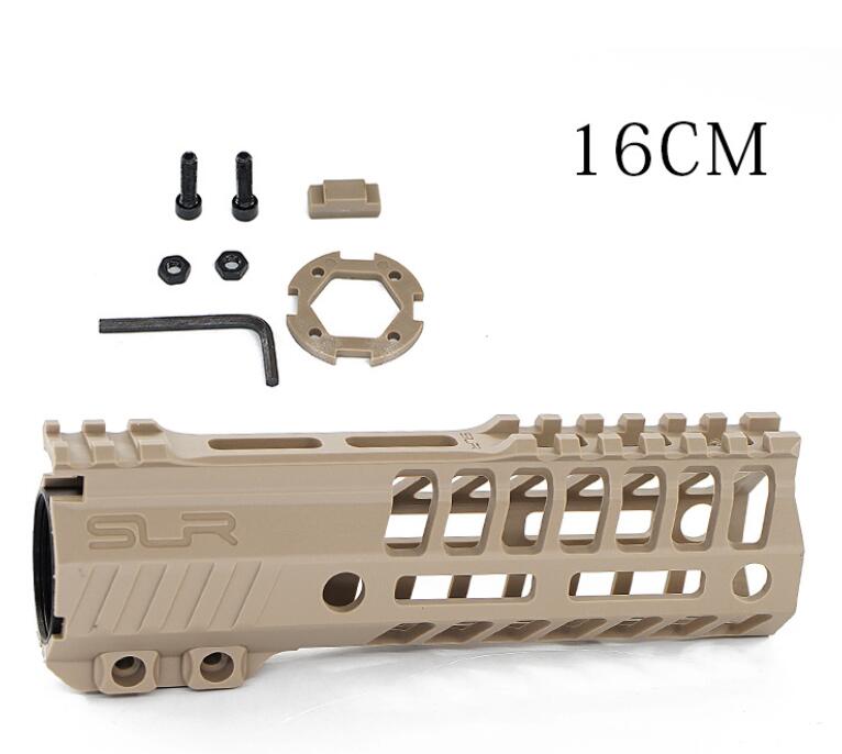 SLR TAN full nylon fishbone gel blaster handguard upgrade 6.7 inch 16cm