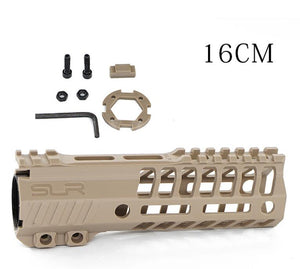 SLR TAN full nylon fishbone gel blaster handguard upgrade 6.7 inch 16cm