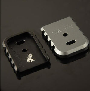 SLR Magazine base/cover/house CNC Alumium Alloy part fit G17/34 KUBLAI P1 Gel blaster