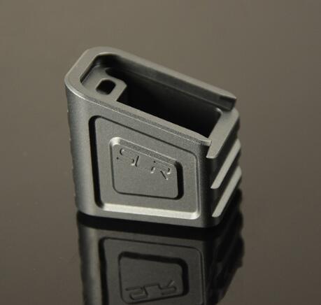 SLR Magazine base/cover/house CNC Alumium Alloy part fit G17/34 KUBLAI P1 Gel blaster