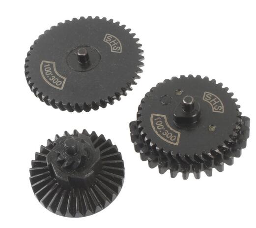 SHS 13:1/16:1/18:1/16:1/32:1/100:200/100:300 steel cut gear for AEG v2/v3 gearbox