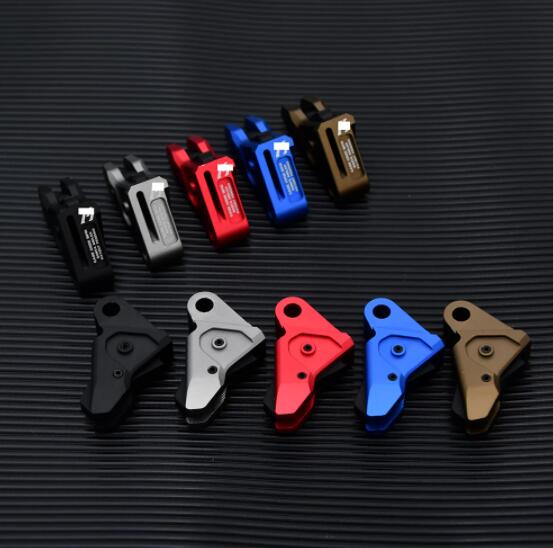 Glock CNC Metal SI Trigger for Airsoft /Gelsoft GBB Gel Blaster Kublai P1 Glock G17 G19 G34