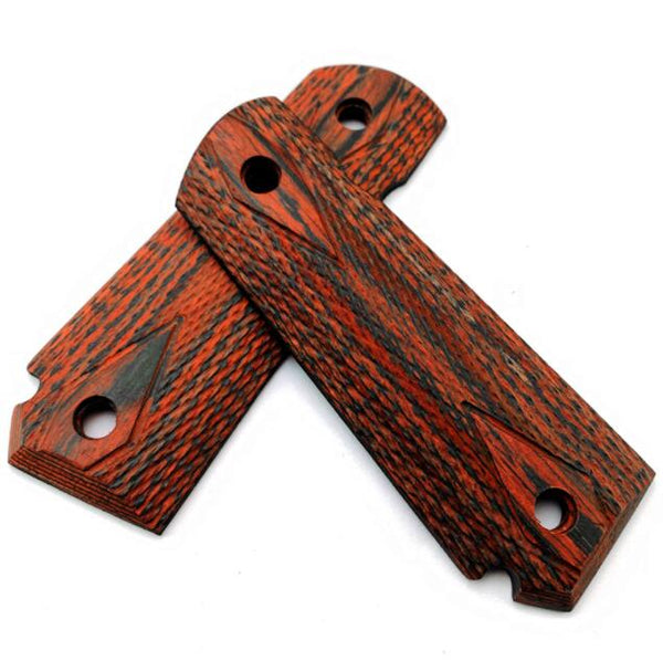 1911 GBB Gel Blaster Grips Real Wood Grips