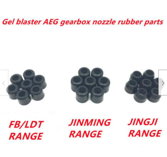 10PC nozzle rubber tips for gel blaster gearbox nozzle rubber parts upgrade