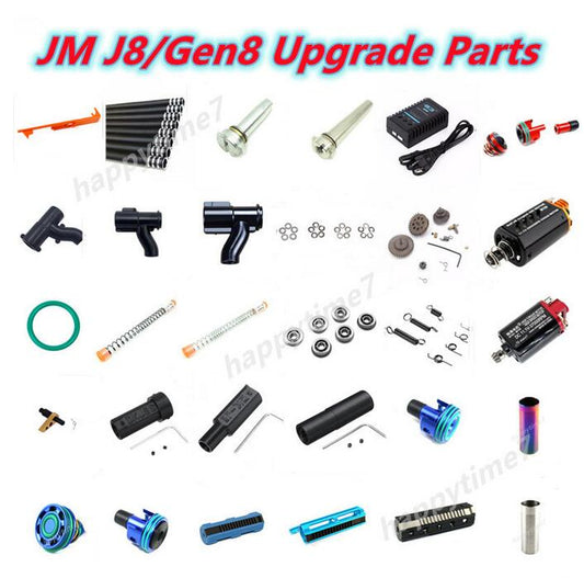 JINMING JM J8 Gen8 Gel Blaster Upgrade Parts Gearbox Metal Accessories