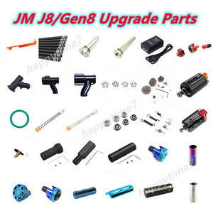 JINMING JM J8 Gen8 Gel Blaster Upgrade Parts Gearbox Metal Accessories