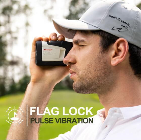 Mileseey PF210 600M Yd Golf Laser Rangefinder Mini Golf Rangefinder Sport Laser Measure Distance Meter Golf Rangefinder for Hunt