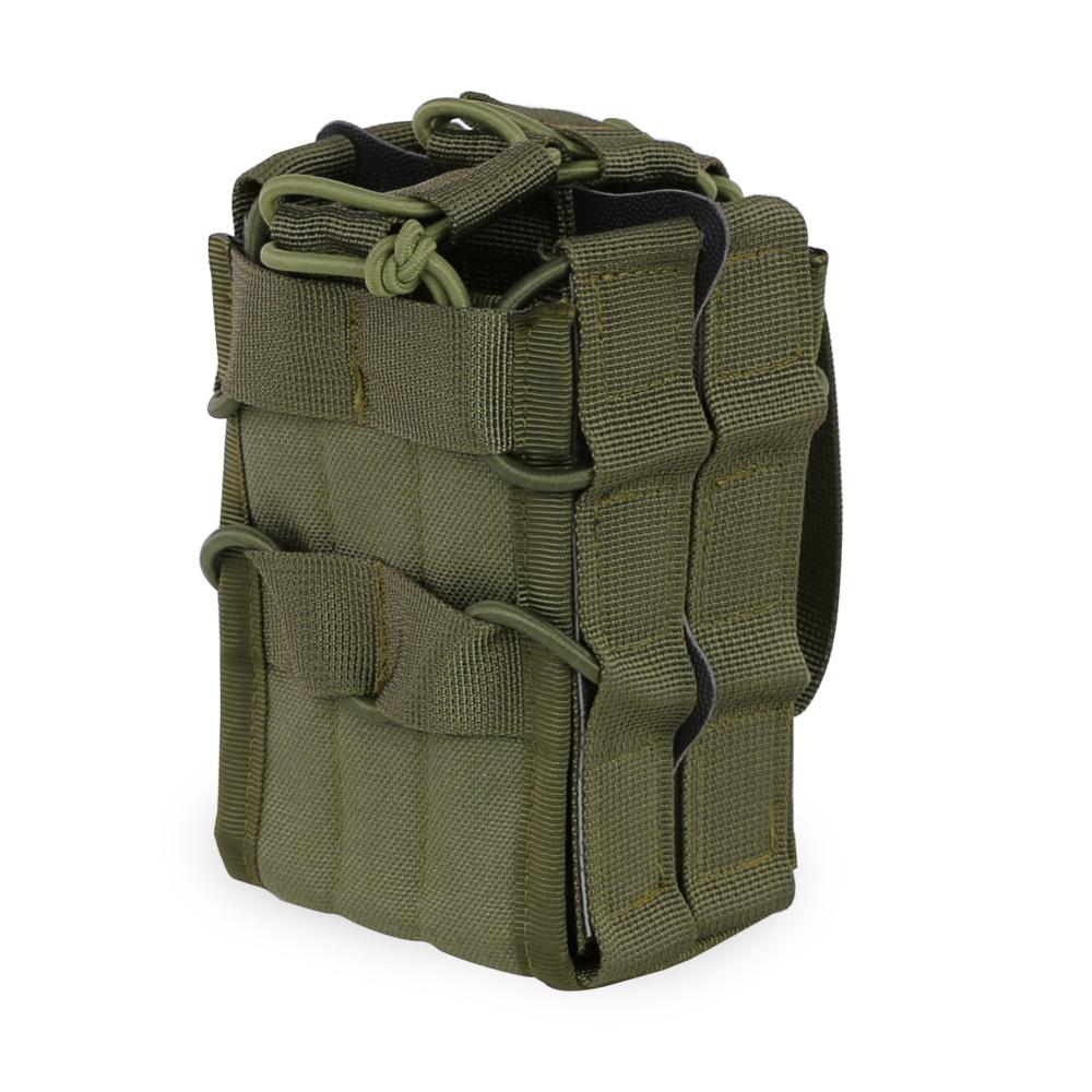 Molle System Double Magazine Pouch Tactical AK 7.62 M4 5.56 Rifle Hunting Accessories Paintball Airsoft Pouch Military Magazine