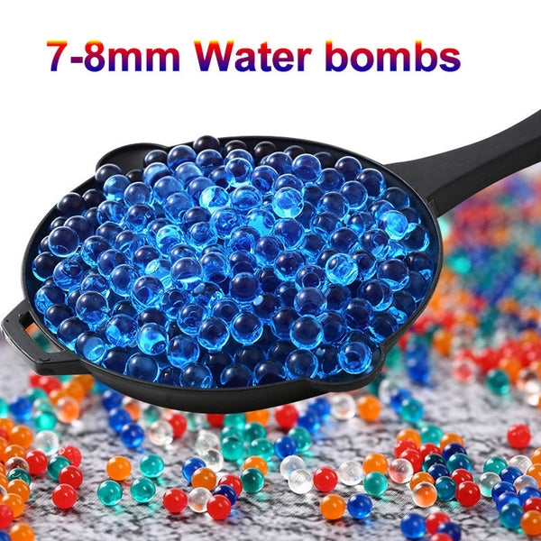 30000pcs Water Balls 7-8 mm Gel Ball Blaster Bullets Gel Ball For Outdoor Activities Shooting Team Game toys Accessories