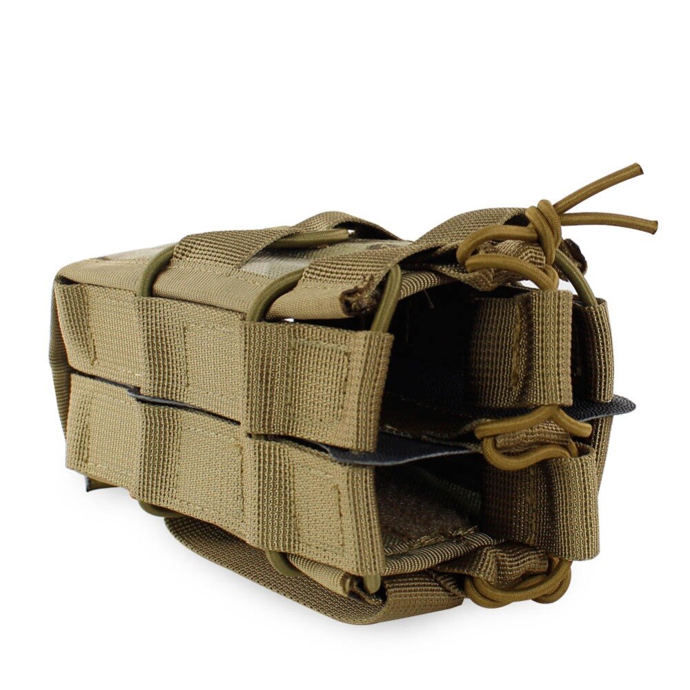 Molle System Double Magazine Pouch Tactical AK 7.62 M4 5.56 Rifle Hunting Accessories Paintball Airsoft Pouch Military Magazine