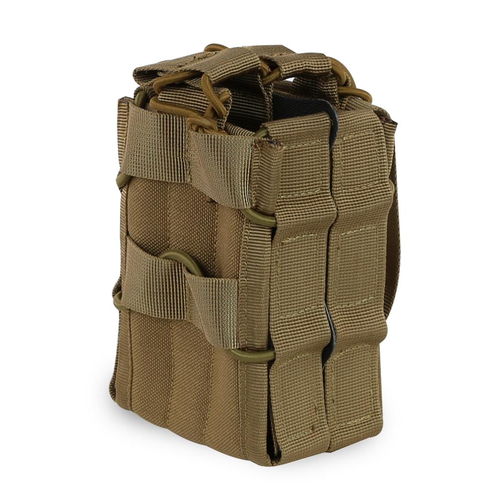 Molle System Double Magazine Pouch Tactical AK 7.62 M4 5.56 Rifle Hunting Accessories Paintball Airsoft Pouch Military Magazine