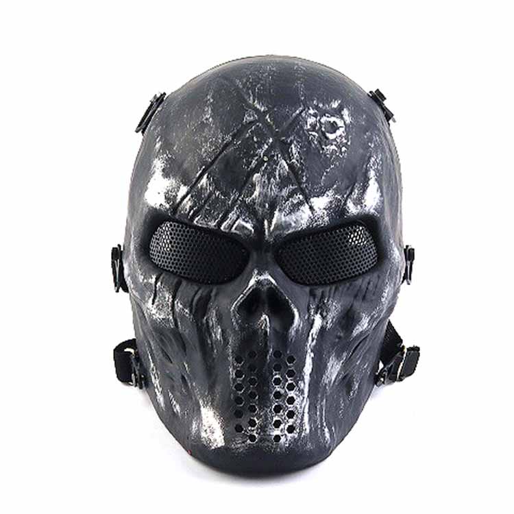 Tactical mask Full Face Skull Mask CS Equipment   for Masquerade Halloween Cosplay Gel blaster Mask