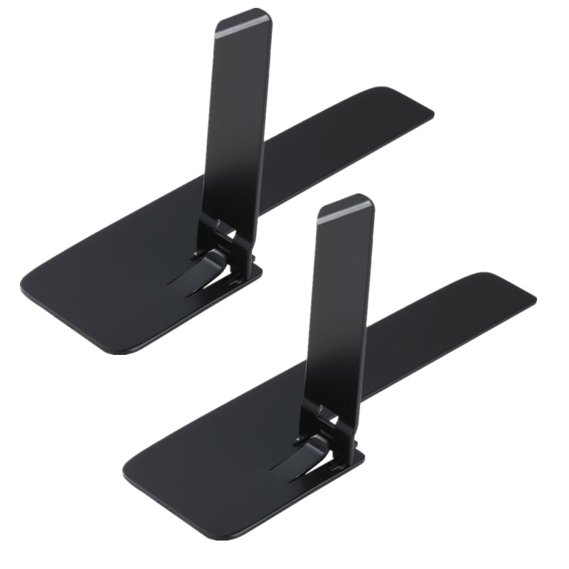 Ultra-thin Mini Metal Folding Mobile Phone Holder Stand for IPhone Samsung Xiaomi Invisible Portable Phone Kickstand Bracket